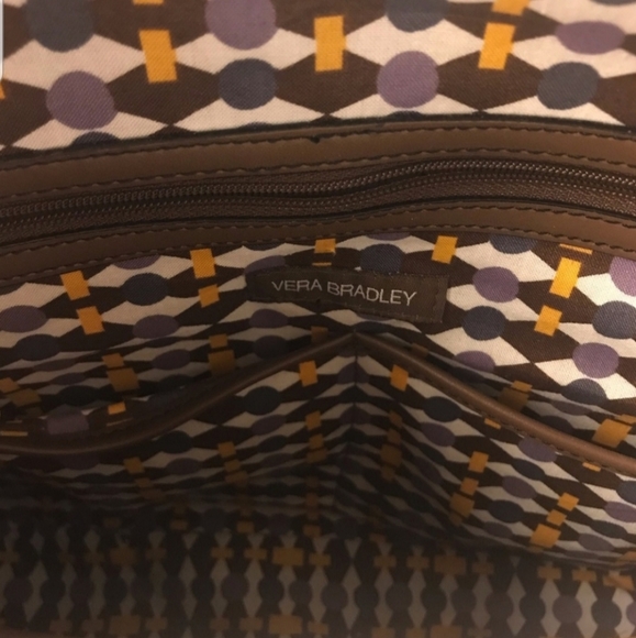 Fall Vera Bradley Purse. Beutiful  carnel color - Picture 4 of 4